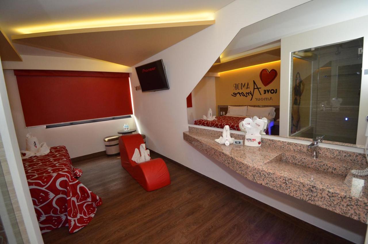Hotel La Villa •Solo Adultos Mexico City Exteriör bild